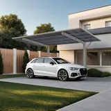 Ximax Carport Wing 2,76 x 5,31 m silber