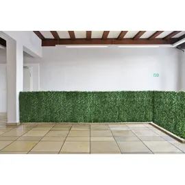Mendler Windschutz 300 x 150 cm Grün Kunststoff