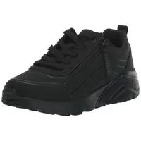 SKECHERS Uno Lite Easy Zip Black Synthetic / Black