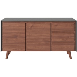 Playboy Sideboard Victoria Walnussfarben