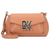 DKNY Downtown Umhängetasche Leder 21 cm caramel