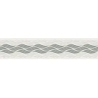 A.S. Création Borte selbstklebend Wellenmuster 5 m x 13 cm Beige-Schwarz