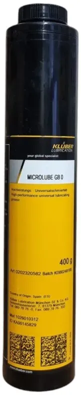 Klüber MICROLUBE GB 0, 400g Lube Shuttle Kartuschen