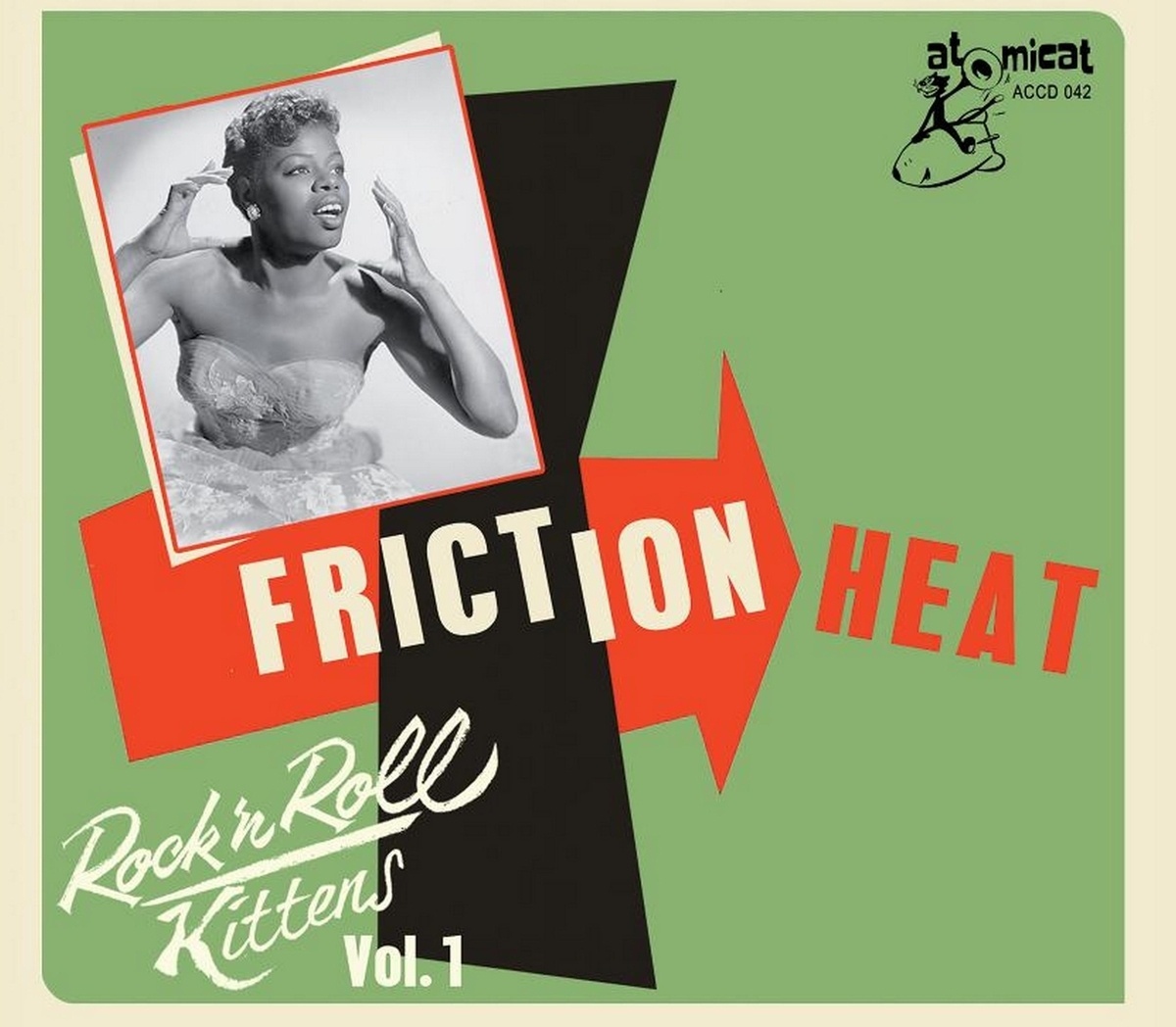 Rock'N'Roll Kittens Vol. 1 - Friction Heat - Various. (CD)
