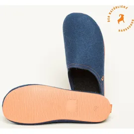 Gottstein Wool Slide-In in midnight /orange - Gr.: 38