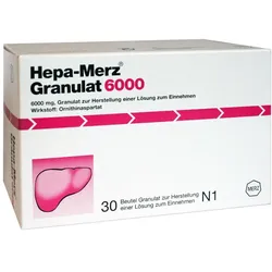 HEPA MERZ Granulat 6.000 Beutel 30 St