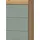 inn.furn Shawn Badschrank 74 x 141 x 31 cm Salbeigrün/Eiche