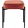 Paperflow Sitzbank Gaia Samt Schwarz/Pink 79 x 45,5 x 42 cm