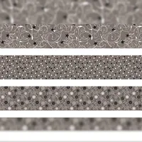 Heyda Faltpapierstreifen für Fröbelsterne, silber
