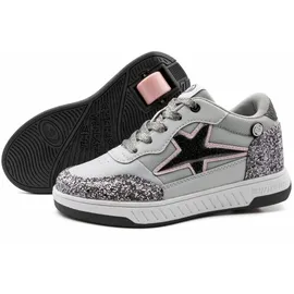 BREEZY ROLLERS Kinder Silber/Grau 32