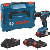Bosch GSR 18V-65 inkl. 3 x 4,0 Ah + L-Boxx