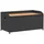vidaXL Bank 100 x 50 x 52 cm Schwarz