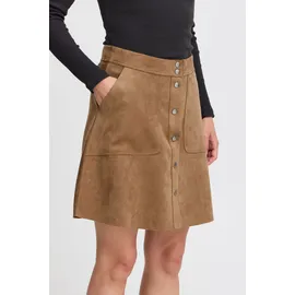 Oxmo A-Linien-Rock Damen Braun 42