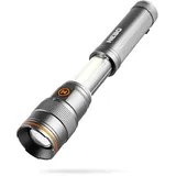 Nebo Franklin Slide Edelstahl Taschenlampe COB LED