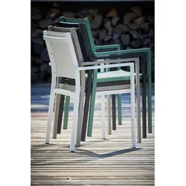 JAN KURTZ Fiam Aria Stapelsessel 54 x 53 x 88 cm salbei 4er Set