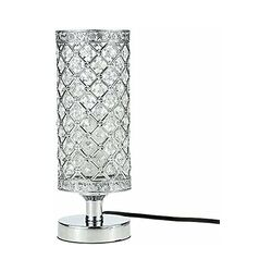 Kristalllampe, Tomshine Lampenschirm Nachttischlampe, kreative Mode Kristall Silber Tischlampe, für
