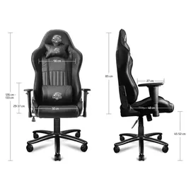 One Gaming Chair Pro Gaming-Stuhl Schwarz