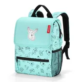 Reisenthel kids Rucksack cats and dogs mint