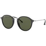 Ray Ban Round Fleck RB2447 901 49-21 black/silver green classic