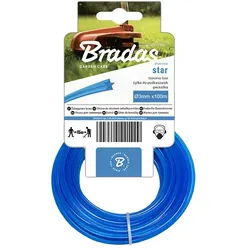 Mähfaden 3,0mm 100m TRIMMER 5-Kant Bradas 2723