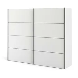 Veto Schiebetürenschrank B243 cm 2 Türen weiß.