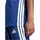 adidas Essentials 3-Streifen Single Jersey Kurzarm-T-Shirt Dark Blue / White 2XL