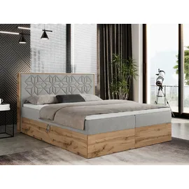 MKS Nessi 180 x 200 cm H3 Hellgrau