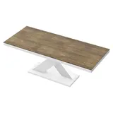 Design Esstisch Tisch HE-888 Hochglanz ausziehbar 160 bis 210 cm