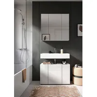 MID.YOU Badezimmer Vira 2-tlg. ca. 82 cm Weiß