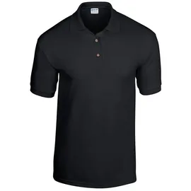 Gildan DryBlend Jersey Polo Schwarz S
