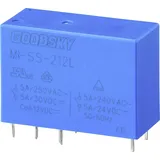 GOODSKY MI-SS-212L Printrelais 12 V/DC 5A 2 Wechsler 1 St. Tube