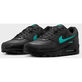 Nike Air Max 90 Herren Dark Smoke Grey/Black/White/Clear Jade II 42