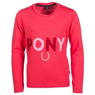 HKM Shirt Aymee, langarm für Kinder (110-116) - Pink - 110-116