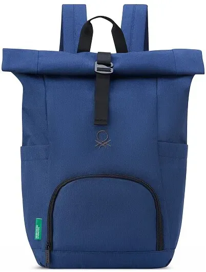 Delsey Paris Delsey Paris x United Colors of Benetton BE Daypack 44 cm Laptopfach faded denim