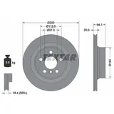 Textar Bremsscheibe 92326905