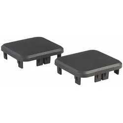 NATURinFORM Abdeckkappen für Eckpfosten, anthrazit, Kunststoff, 2 Stk./VE