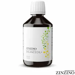 ZINZINO BalanceOil+ Vegan Zitrone 300 ml – Pflanzliche Omega-3-Ergänzung