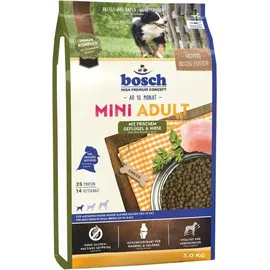 Bosch Tiernahrung Mini Adult Geflügel & Hirse 3 kg