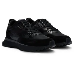 BOSS Herren Sneaker - Jonah Runn mxmn, Turnschuh, Freizeit Schwarz EUR 41