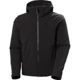 HELLYHANSEN Herren Funktionsjacke ALPHA 4.0 JACKET, BLACK, L