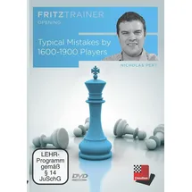 Typical Mistakes by 1600-1900 Players DVD-ROM von Nicholas Pert / ChessBase / DVD-ROM