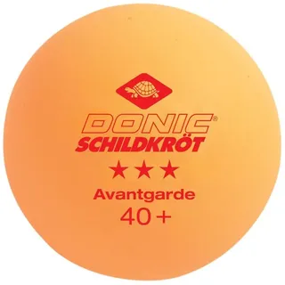 Donic Schildkröt 3-Stern Avantgarde 40+ ABS orange