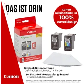 Canon PG-540 schwarz + CL-541 CMY