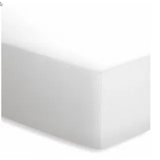 Mako-Jersey 140 x 200 - 160 x 200 cm weiß