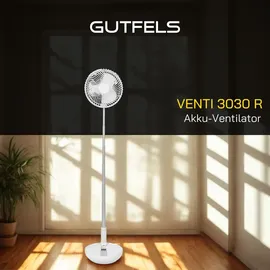 Gutfels Venti 3030 R 17 cm Tischventilator Weiß