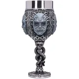 Nemesis Now Death Eater Kelch 19,5 cm Schwarz/Silberfarben