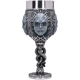 Nemesis Now Death Eater Kelch 19,5 cm Schwarz/Silberfarben