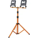 Osram - LED-Strahler mit TRIPOD-Halterung 2xLED/30W/230V IP65 - Orange/Anthrazit