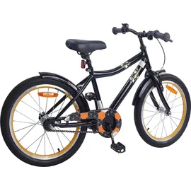 vidaXL Kinderfahrrad 18 Zoll schwarz