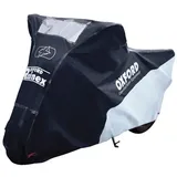 Oxford Rainex Motorrad Abdeckplane Schwarz Grau Größe S